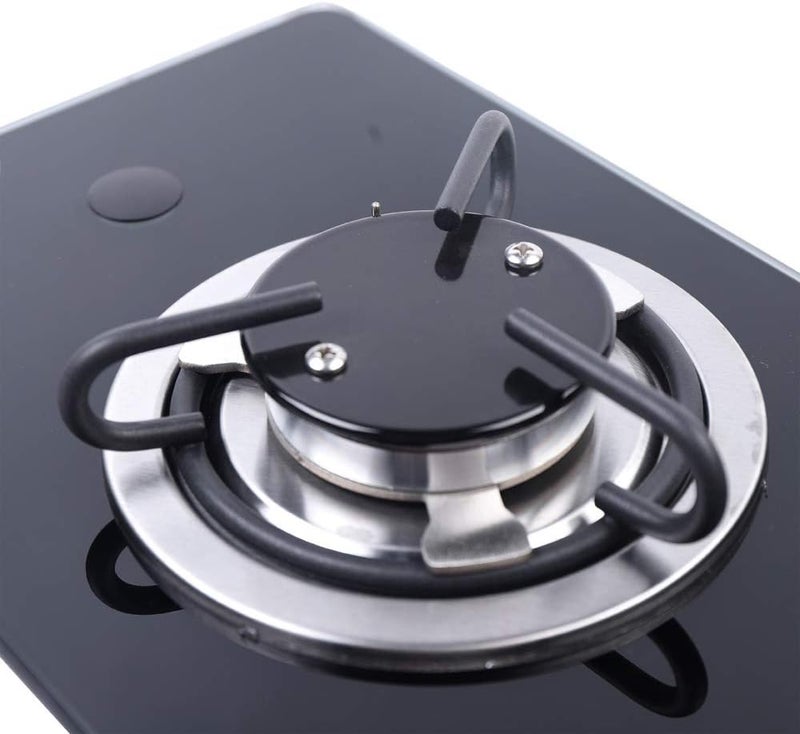 HAPPCUCOE Boat Caravan RV Camper LPG Gas Stove Hob with Sink Combo Cooktop Tempered Glass Camping Stoves (14.4 In) - Image 4